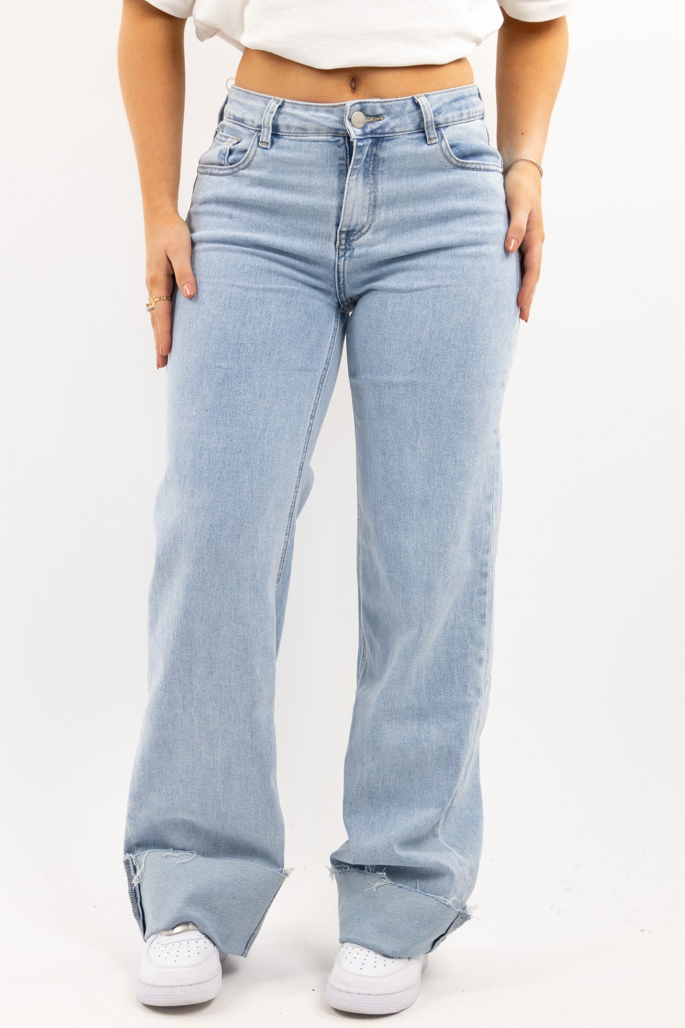 Ruby wide leg jeans - stretch